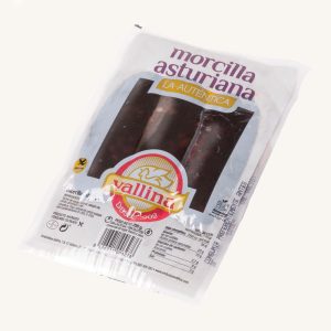 Vallina Morcilla Asturiana, smoked, from Asturias, 3-piece pack 250 gr