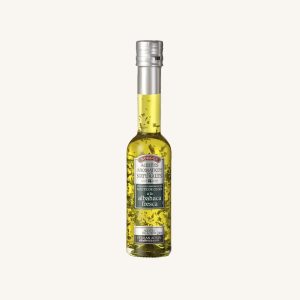 Borges Olive oil with fresh basil (albahaca fresca), 100% natural, bottle 200 ml