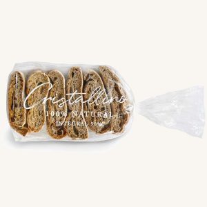 Kristallbrot 50% Vollkorn (Pan de Cristal Integral), 12 Scheiben