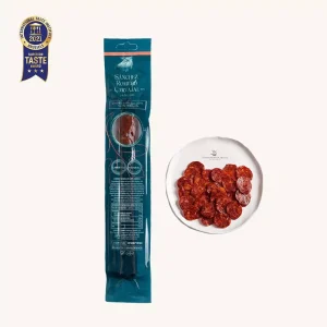 Sanchez-Romero-Carvajal-Chorizo-de-bellota-acorn-fed-pig-100-Iberico-piece-200-gr-A