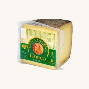 Ibérico-Käse aus gemischter Milch, 4 - 6 Monate Reifung, 1/4 Laib