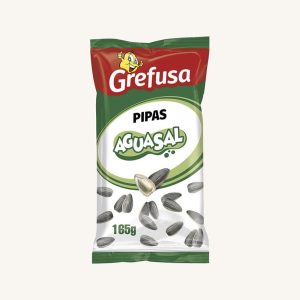 Grefusa Pipas Aguasal (roasted sunflower seeds), from Valencia, medium bag 165 g main