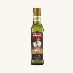 Natives Olivenöl extra (al ajo) mit Knoblauchgeschmack, aus Andalusien, Flasche