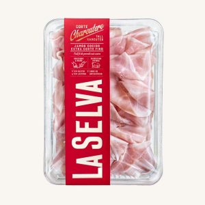 Gekochter Schinken „al corte“ (Wurstschnitt), Extraqualität 50% Duroc, aus Girona, vorgeschnitten