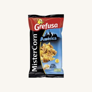 MisterCorn (Grefusa) America - Sweet Carolina barbecue sauce and honey flavoured nuts cocktail, medium bag