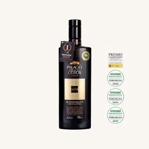 Palacio de Los Olivos Extra virgin olive oil, Picual variety, Gourmet - Premium Quality, DOP Aceite Campo de Calatrava, bottle 500 ml wide design