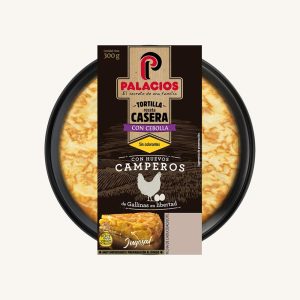 Palacios Spanish potato omelette with onion, homemade recipe, medium size 300 gr A