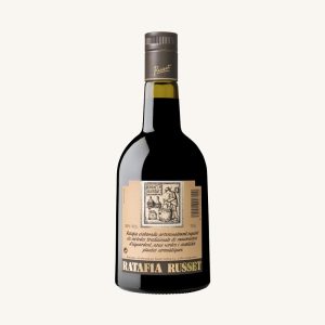 Handwerklicher katalanischer Ratafia-Likör aus grünen Walnüssen und aromatischen Pflanzen aus Girona, Flasche 70 cl