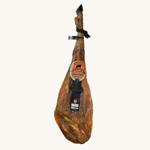 100 % iberischer Schinken aus Eichelmast, schwarzes Etikett – schwarze Keule, DOP Los Pedroches, aus Córdoba, ganze Keule