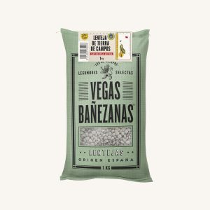 Vegas Bañezanas Pardina lentils (Lenteja Pardina), IGP Tierra de Campos, cloth bag 1kg
