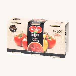 Gebratene Tomatensauce (Tomate Frito), hausgemacht, Packung mit 3 Dosen